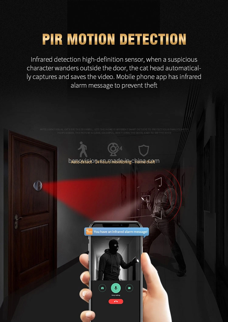 Smart Video Door Phone Intercom Doorbell for Building WiFi Night Vision Doorbell