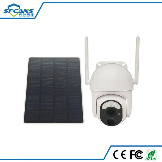 Telecamera CCTV impermeabile di sicurezza con batteria SIM Card 4G alimentata da pannello solare WiFi