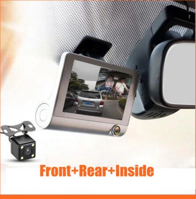 Telecamera Dash Cam piccola nascosta per registratore con sistema di visualizzazione DVR Video Cars Moto Truck Mi Backup Automobile Data Car Black Box