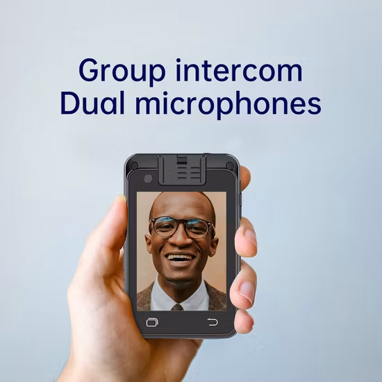 Fotocamera indossata dal corpo WiFi da 2 pollici